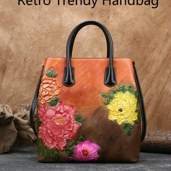 Women Bag Vintage Bucket Shoulder Bags